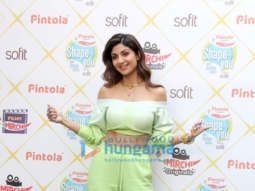 Photos: Shilpa Shetty launches her show “Shape of You”; John Abraham arrives on a bike for the chat show while Diana Penty, Badshah keep it comfy