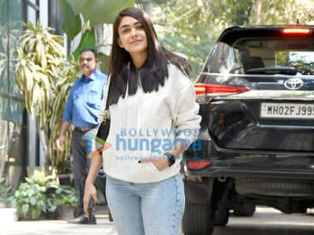 Photos: Shraddha Kapoor and Mrunal Thakur snapped outside the Maddock Films office after a meeting
