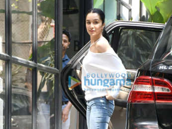 Photos: Shraddha Kapoor snapped outside the Maddock Films office after a meeting