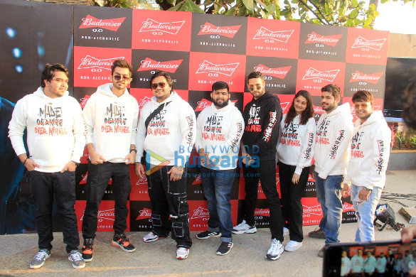 Photos: Siddhant Chaturvedi poses with his childhood friends at an event for Budweiser in Juhu Photos: Siddhant Chaturvedi poses with his childhood friends at an event for Budweiser in Juhu