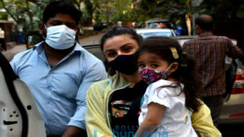 Photos: Soha Ali Khan snapped with her daughter Inaaya Naumi Kemmu in Bandra