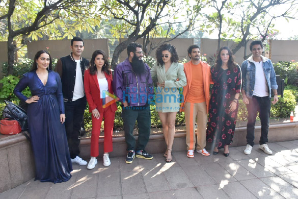 Photos: Taapsee Pannu, Tahir Raj Bhasin and others spotted promoting their film Looop Lapeta Photos: Taapsee Pannu, Tahir Raj Bhasin and others spotted promoting their film Looop Lapeta