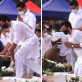 RIP Lata Mangeshkar: Aamir Khan and Ranbir Kapoor pay last respects to the singer at state funeral 