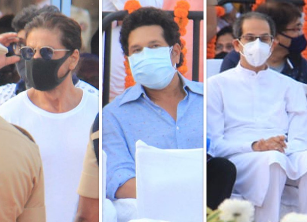RIP Lata Mangeshkar: Shah Rukh Khan, Sachin Tendulkar, CM Uddhav Thackeray, Sharad Pawar, Asha Bhosle, Shraddha Kapoor attend the state funeral 
