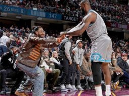 Ranveer Singh’s shook moment upon meeting LeBron James at NBA match: ‘What a precious moment’