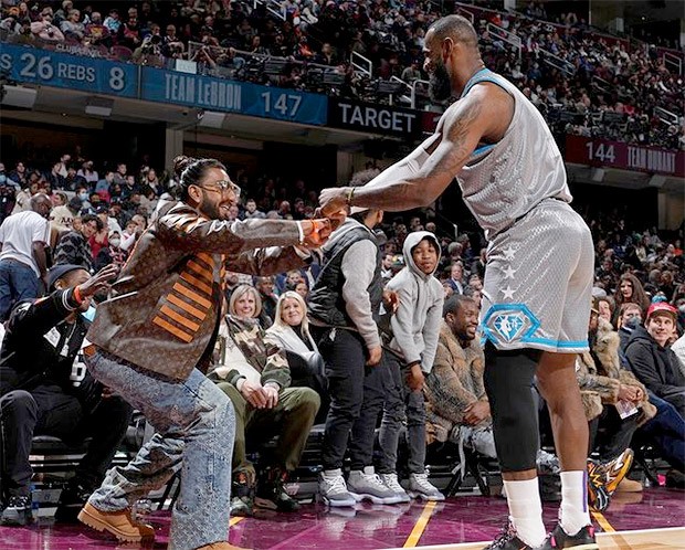 Ranveer Singh's shook moment upon meeting LeBron James at NBA match: 'What a precious moment'