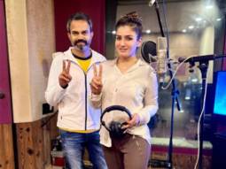 Raveena Tandon completes dubbing for KGF: Chapter 2: ‘What a pleasure to work with you’
