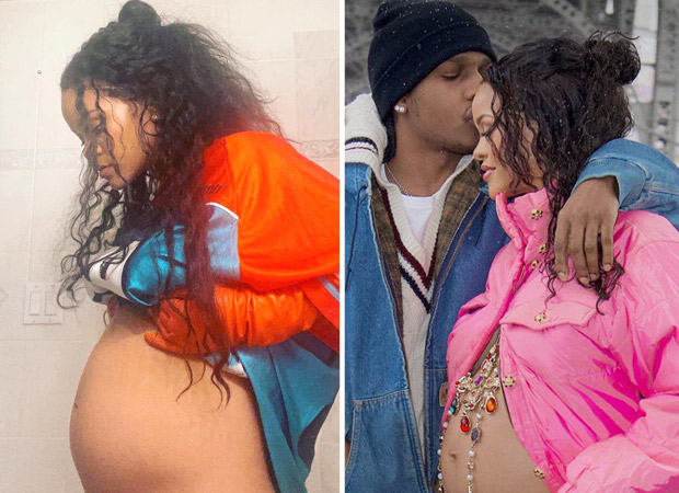 Rihanna flaunts her baby bump in her first pregnancy pictures on social media post announcement Rihanna flaunts her baby bump in her first pregnancy pictures on social media post announcement