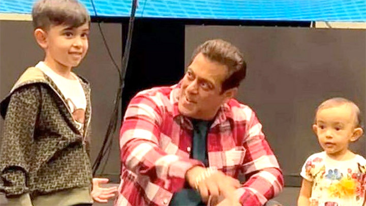 Salman Khan, Pooja Hegde & team rehearse for Da-Bangg Reloaded, Dubai Salman Khan, Pooja Hegde & team rehearse for Da-Bangg Reloaded, Dubai