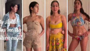 Sara Ali Khan reveals her stylist makes her wear a million outfits; shares video with a hilarious shayari