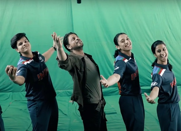 Shah Rukh Khan teaches his iconic pose to members of India's women's cricket team in BTS of Hyundai ad