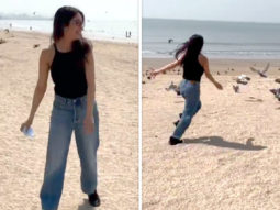 Shehnaaz Gill enjoys a beach day in carefree mood, watch video