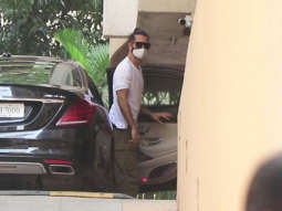 Spotted: Shahid with Meera, his kids and Ishaan at his mother’s home in Versova on his Birthday