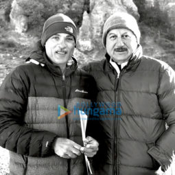 On The Sets Of The Movie Uunchai