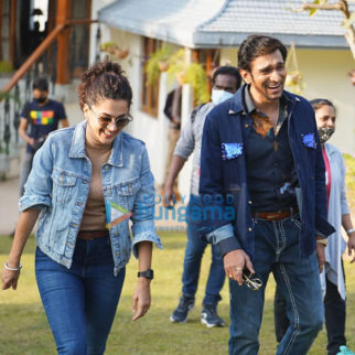 On The Sets Of The Movie Woh Ladki Hai Kahaan