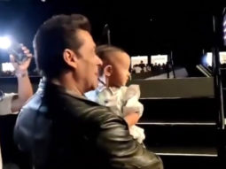Salman Khan enters the Da-Bangg Tour reloaded venue with the cutest companion; watch
