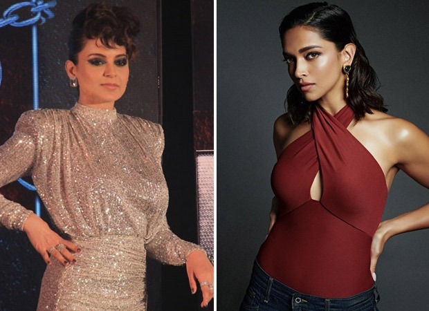 Kangana Ranaut snaps at a journalist, says "Deepika Padukone can defend herself, not here to promote Gehraiyaan"