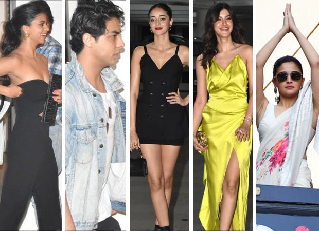 Trending Bollywood Pics: From Suhana Khan, Aryan Khan, Ananya Panday, Shanaya Kapoor, and others arriving at Ritesh Sidhwani’s party for Farhan Akhtar and Shibani Dandekar to various celebrities attending the special screening of Alia Bhatt’s Gangubai Kathiawadi, here are today’s top trending entertainment images