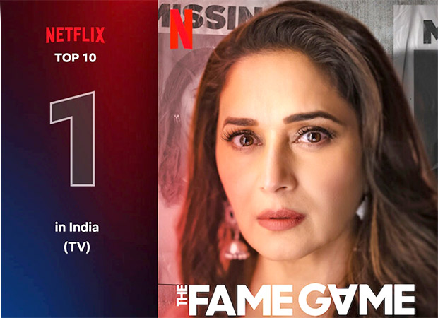 Madhuri Dixit led The Fame Game viewed 11.6 million hours in first week on Netflix; beats Minnal Murali, Yeh Kaali Kaali Ankhein, Haseen Dillruba, Dhamaka among others