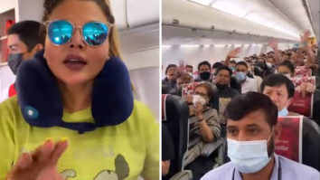 Rakhi Sawant asks co-passengers to allow her to fly the plane; tells them to open the windows if they feel hot