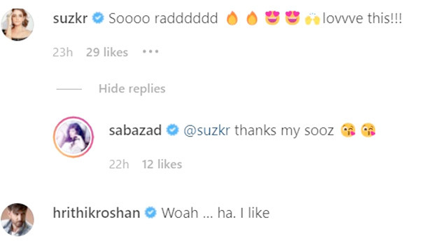 Hrithik Roshan’s rumoured girlfriend Saba Azad has this nickname for Sussanne Khan