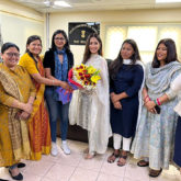 A Thursday actors Yami Gautam Dhar and Neha Dhupia visit Delhi Commission for Women