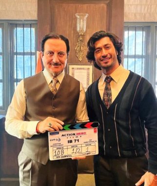 After the success of The Kashmir Files, Anupam Kher begins shooting for his 523rd film along with Vidyut Jammwal
