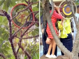 Akshay Kumar and Twinkle Khanna spend quality time with their children Aarav, Nitara as they hang dreamcatcher in their lawn: ‘Humming a happy song’