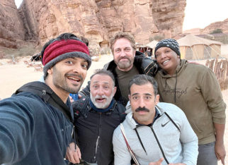 Ali Fazal shares candid images with co-star Gerard Butler from the sets of Kandahar