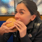 Alia Bhatt relishes vegan burger and fries as Gangubai Kathiawadi enters Rs. 100 crore club at the box office; Ranveer Singh comments 
