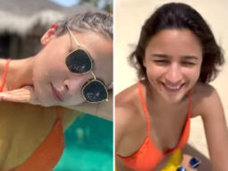 Alia Bhatt spends time on the beach in orange and yellow bikini; celebrates 29th birthday with Soni Razdan and Shaheen Bhatt in Maldives 