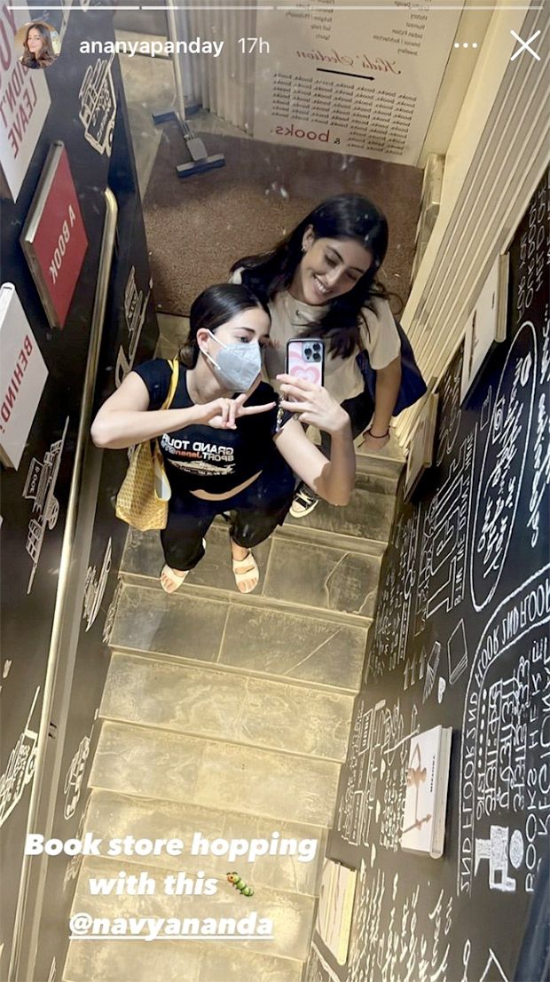 Ananya Panday and Navya Naveli Nanda serve major bestie goals while book shopping
