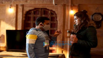 On The Sets From The Movie Bachchan Pandey