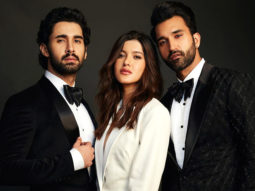Bedhadak stars Shanaya Kapoor, Lakshya Lalwani, Gurfateh Pirzada and director Shashank Khaitan are all about that powersuit; actress oozes oomph in white plunging neckline suit worth Rs. 1.45 lakh