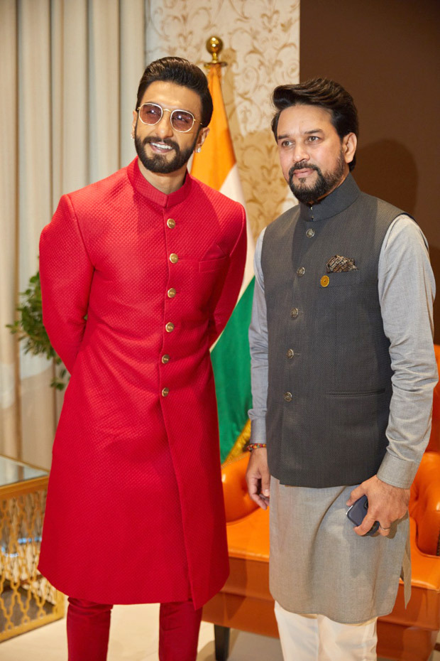 EXCLUSIVE: "I saw 83 and Ranveer Singh did a brilliant job" - says Anurag Singh Thakur, Minister of Information and Broadcasting, at India Expo 2020 in Dubai
