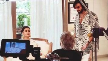Gangubai Kathiawadi: Alia Bhatt and Sanjay Leela Bhansali captured in conversation with Ranveer Singh in an epic photo