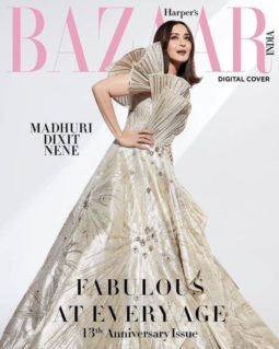 Madhuri Dixit On The Covers Of Harper's Bazaar