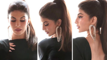 Jacqueline Fernandez oozes extra sensual avatar in Rs. 37,290 worth mini black dress for Attack promotions