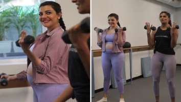 Kajal Aggarwal reveals about the significance of aerobic conditioning as she gives a glimpse of her pregnancy fitness routine