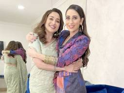 Karisma Kapoor and Madhuri Dixit have nostalgia-filled Dil To Pagal Hai reunion, see photo