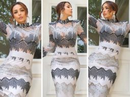 Malaika exudes elegance in semi-sheer embellished beaded sheath dress worth Rs. 69,657 for India’s Got Talent