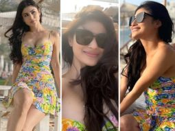 Mouni Roy is a ray of sunshine in a floral skater dress as she shares a glimpse of her beach vacation with husband Suraj Nambiar in Dubai