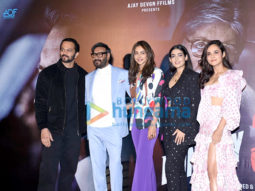 Photos: Ajay Devgn, Rakul Preet Singh, Rohit Shetty, Aakanksha Singh and Angira Dhar snapped at Runway 34 trailer launch event in Mumbai