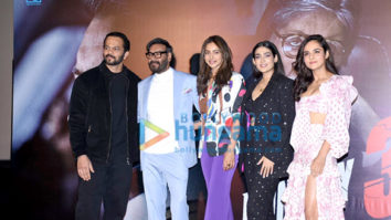 Photos: Ajay Devgn, Rakul Preet Singh, Rohit Shetty, Aakanksha Singh and Angira Dhar snapped at Runway 34 trailer launch event in Mumbai