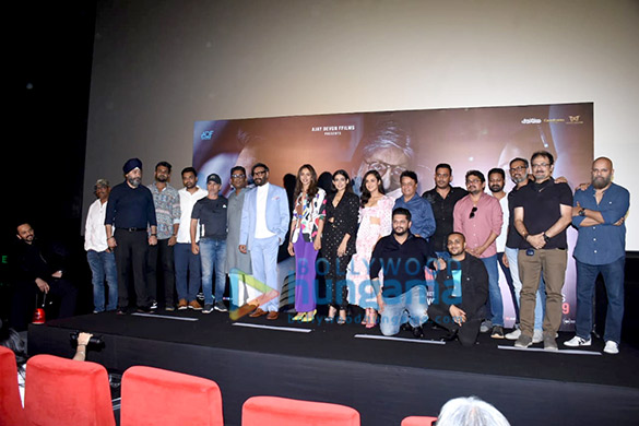 photos ajay devgn rakul preet singh rohit shetty aakanksha singh and angira dhar snapped at runway 34 trailer launch event in mumbai 123 6