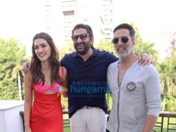 Photos: Akshay Kumar, Kriti Sanon and Arshad Warsi promote Bachchhan Paandey in Delhi