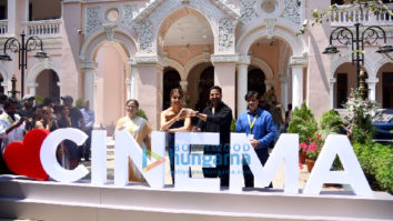 Photos: Akshay Kumar and Kriti Sanon snapped at the National Museum of Indian cinema