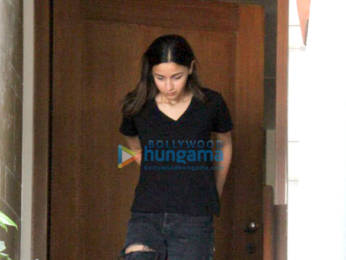 Photos: Alia Bhatt snapped at Zoya Akhtar's residence in Bandra