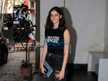 Photos: Ananya Panday spotted at a salon in Khar