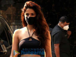 Photos: Disha Patani spotted in an all-black outfit in Juhu